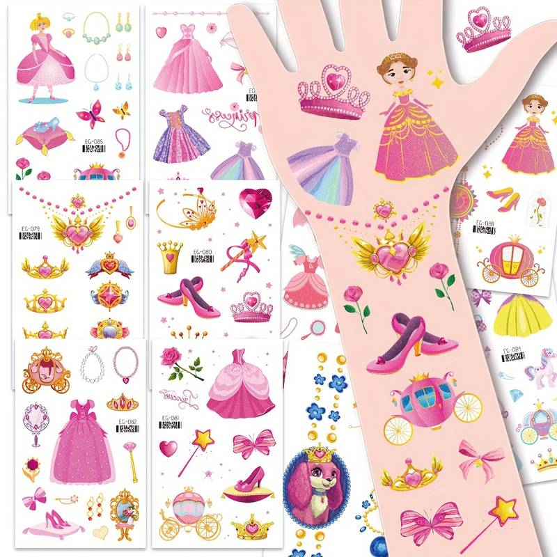 Princess Tattoo Stickers
