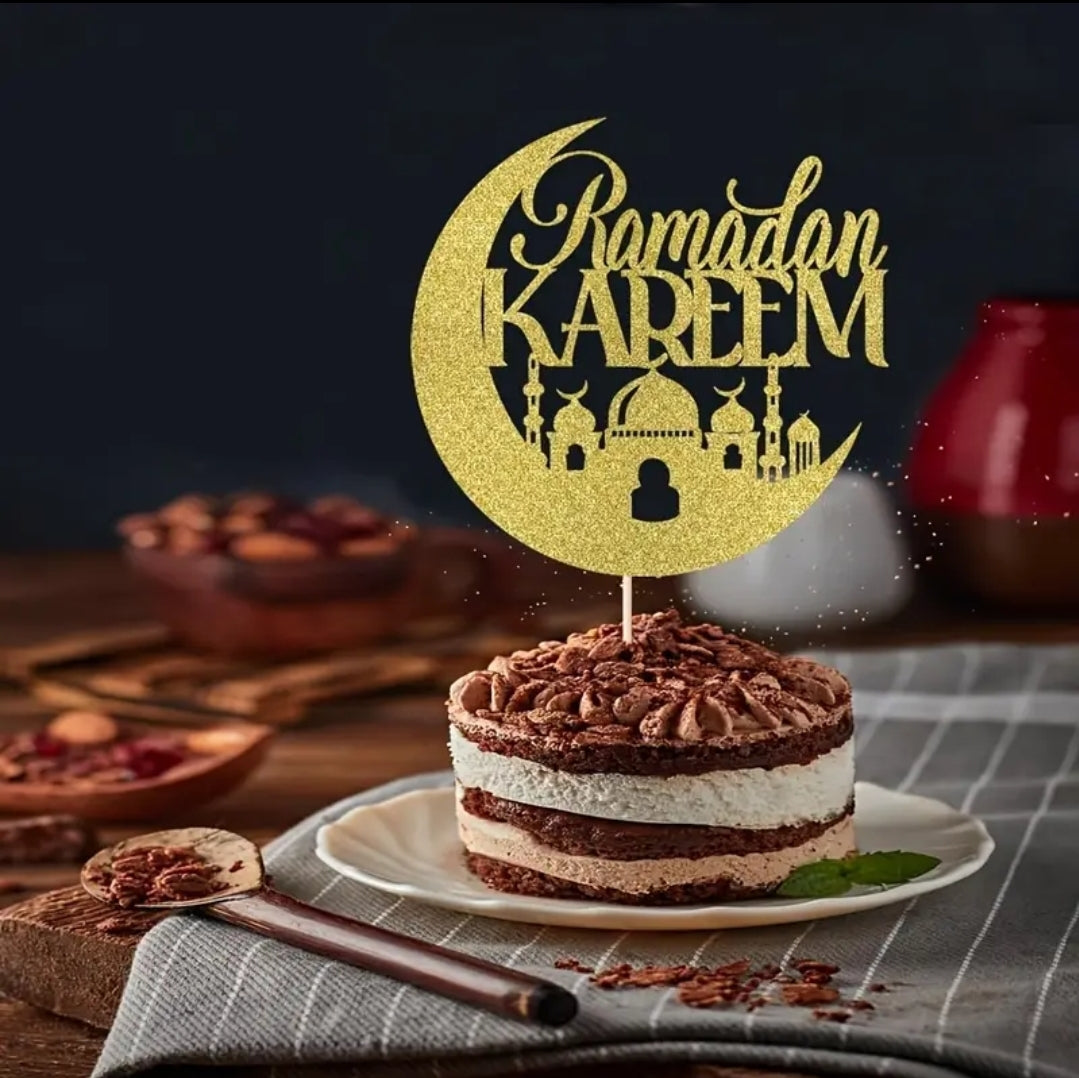 Ramadan taart topper