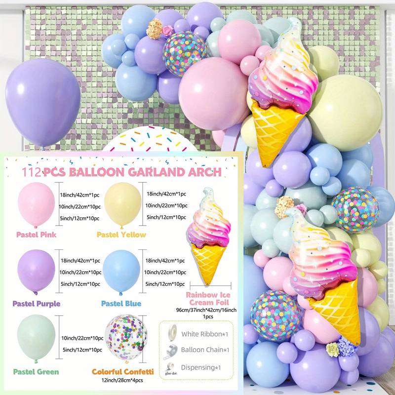 Icecream Thema Arch Kit