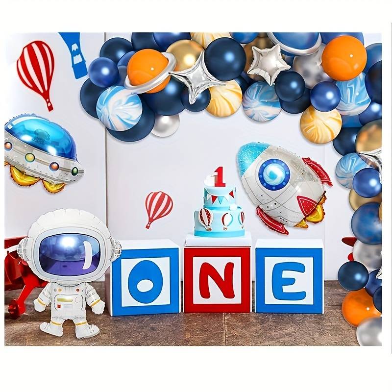 Ballonnen set astronaut thema