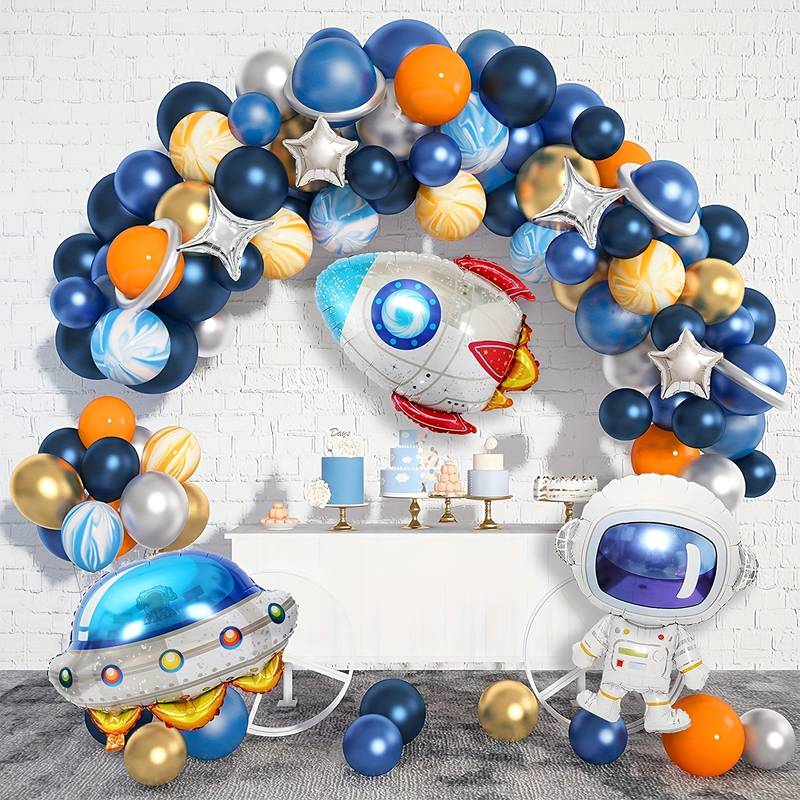 Ballonnen set astronaut thema