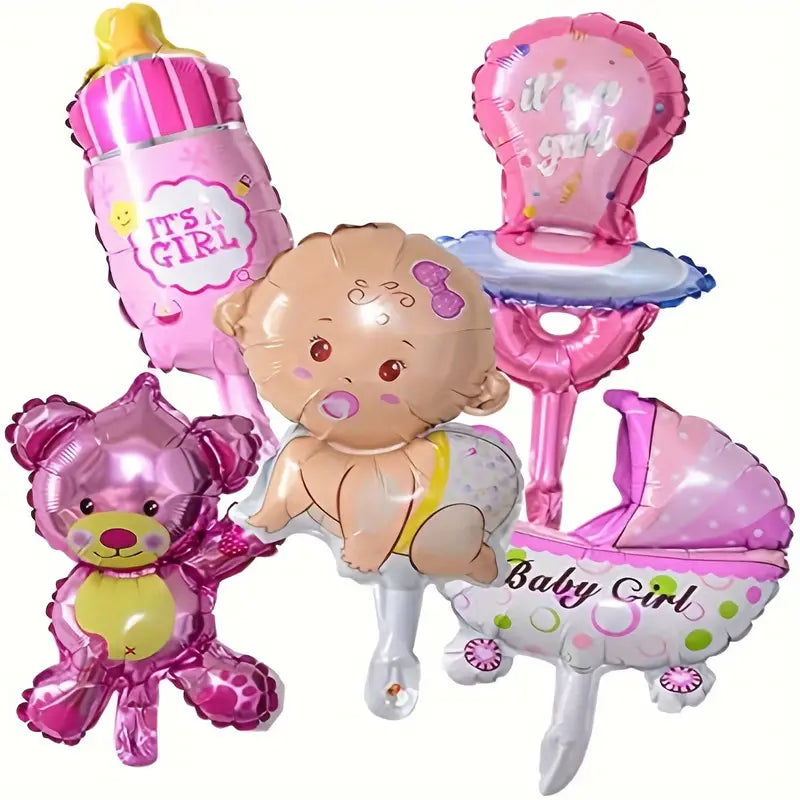 Baby Girl Ballonnen Set