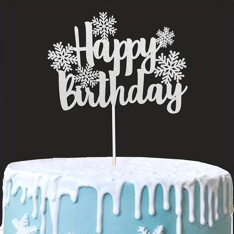 Taarttopper Happy Birthday Frozen