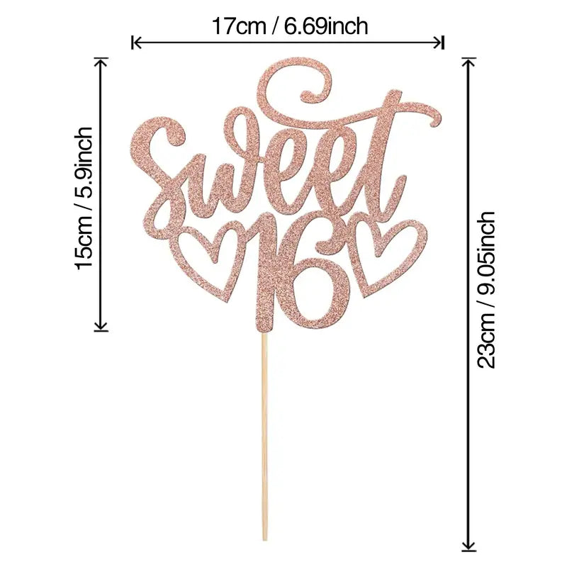 Taarttopper Sweet 16