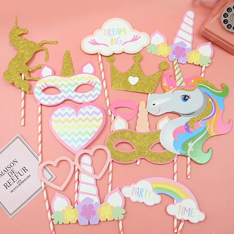 Unicorn Feest Set