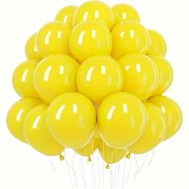 Gele Ballonnen